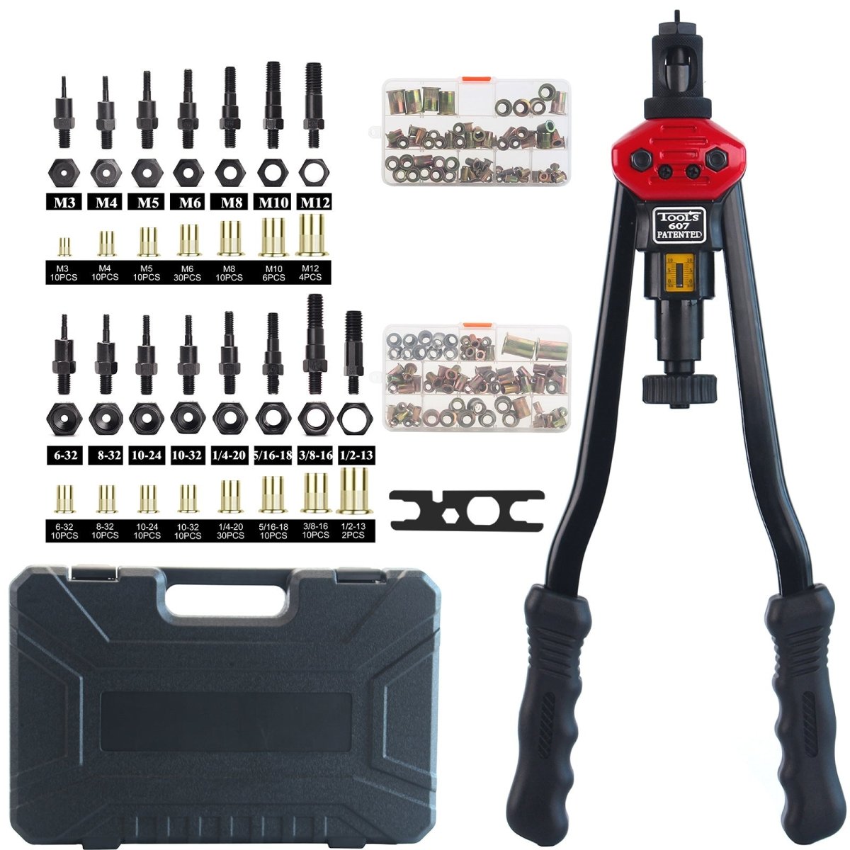 16-Piece Rivet Nut Master Kit: How Texas Mechanics Cut Ford F-150 Repair Time by 40% (And Why Your Garage Needs This) - HomeDIYer