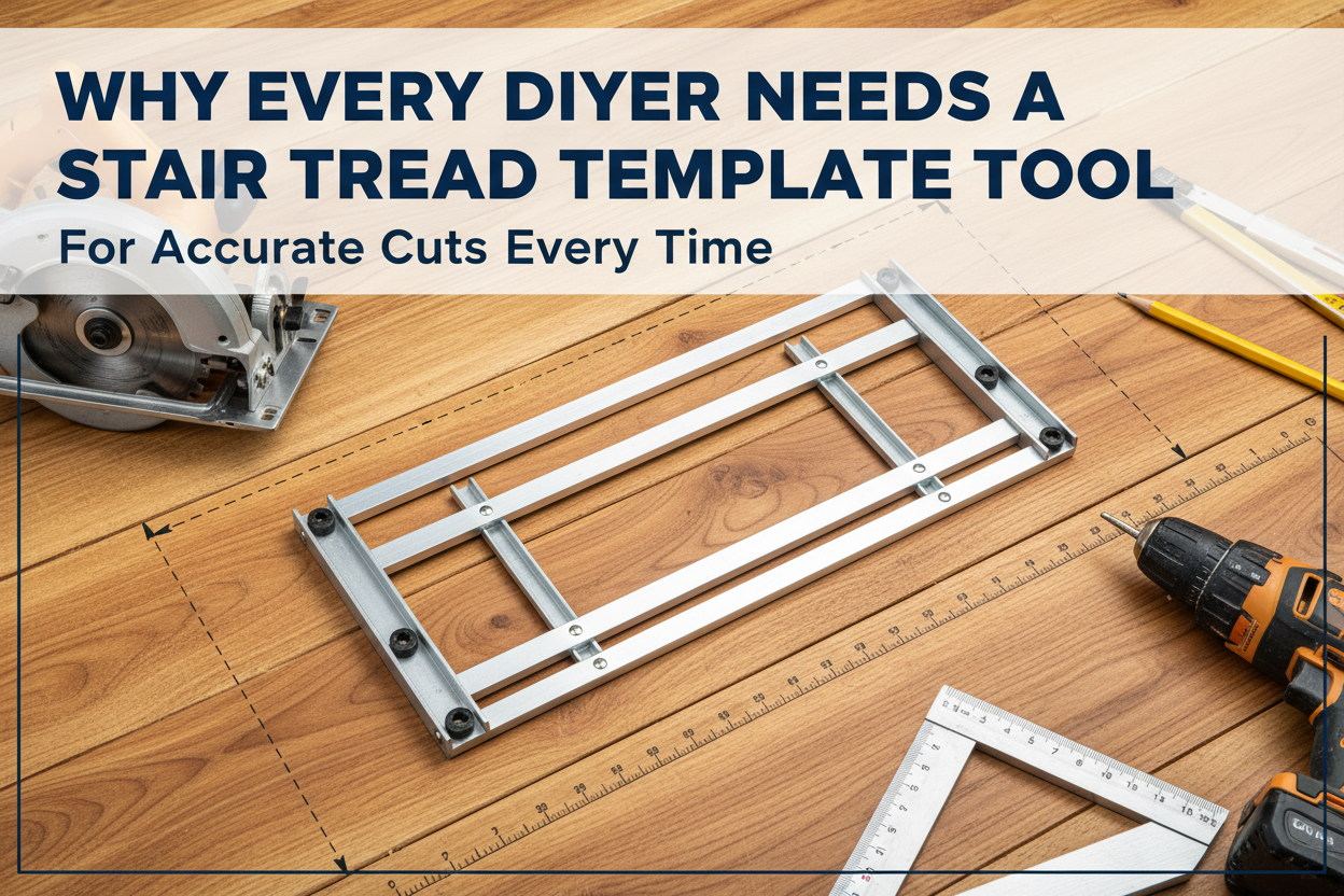 Why Every DIYer Needs a Stair Tread Template Tool for Accurate Cuts