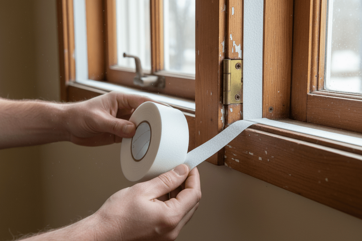 Where to Apply Door and Window Sealing Tape? 🔧 - HomeDIYer