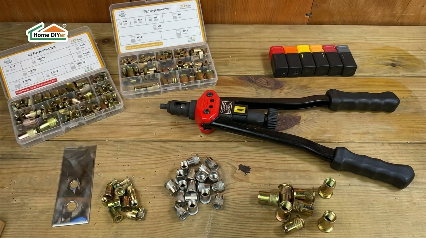 How to Quickly Learn to Use a Rivet Nut Gun?