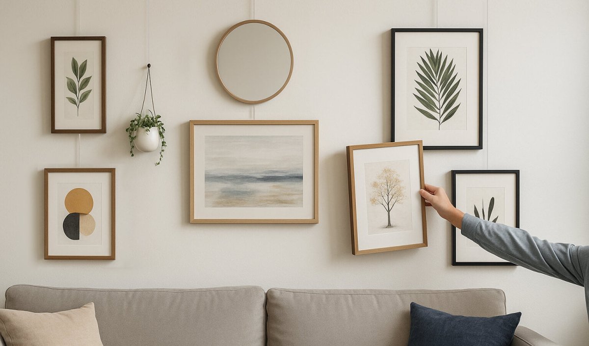 How to Use a Picture Hanging Kit with Nails (Without Stress or Crooked Frames) - HomeDIYer