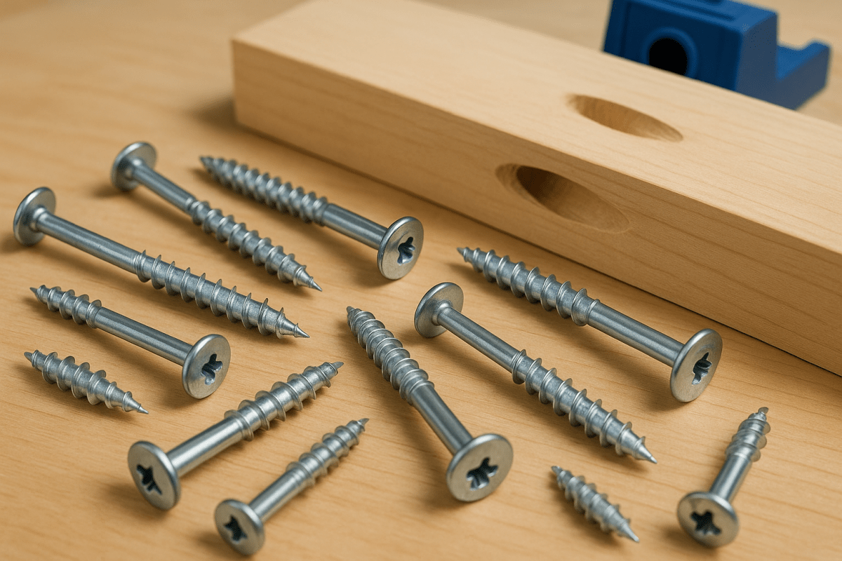 What is the difference between pocket hole screws and regular screws? - HomeDIYer