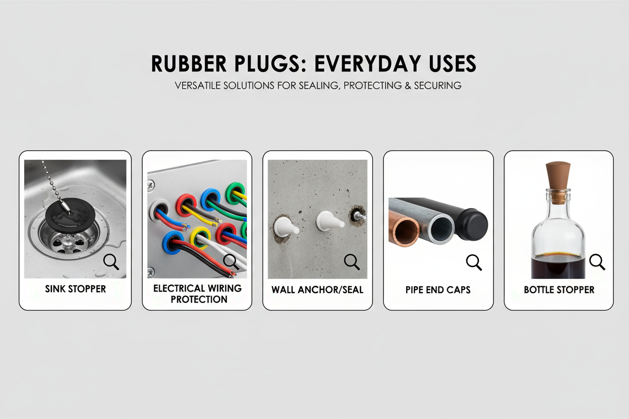 What Are Rubber Plugs Used For?