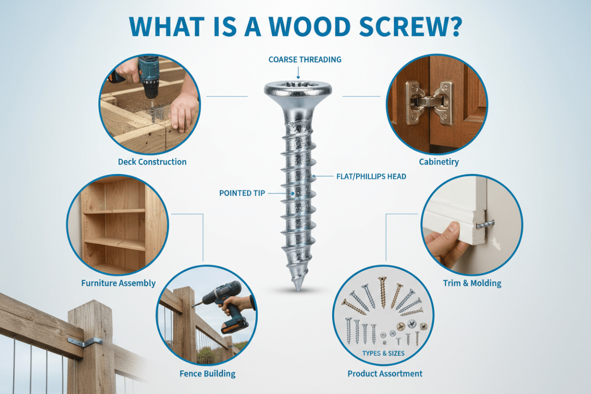 What is a Wood Screw? - HomeDIYer