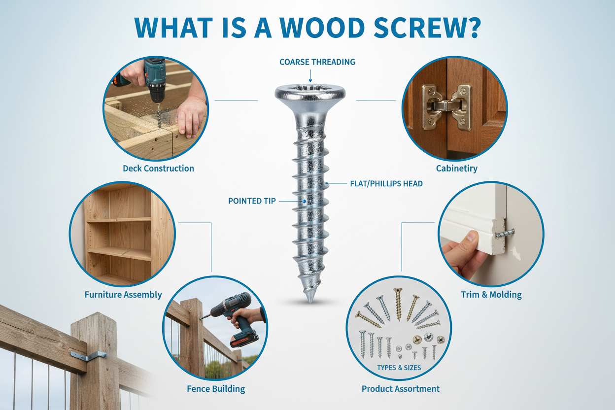 What is a Wood Screw?