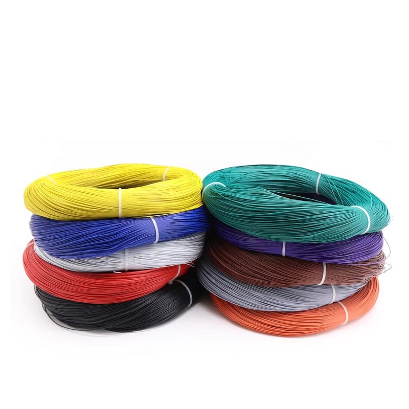 26 28 30 32AWG PVC Electronic Tinned Copper Stranded Wire Flexible Soft Cable - HomeDIYer