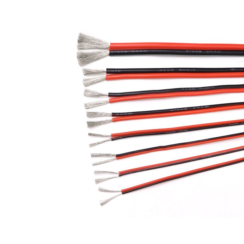 Silicone High Voltage Wire High Voltage Resistant 6KV Wire 14/16/18/20/22AWG - HomeDIYer