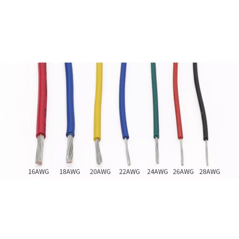 Single Core Stranded Fexible Cable 28 Gauge AWG Flexible PVC Insulated Wire - HomeDIYer