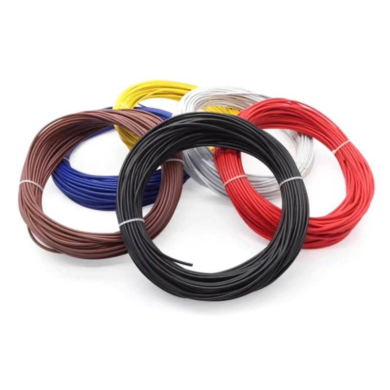 UL1672 PVC Electronic Wire Double Insulated Copper Tinned 16 18 20 22A 24 AWG - HomeDIYer