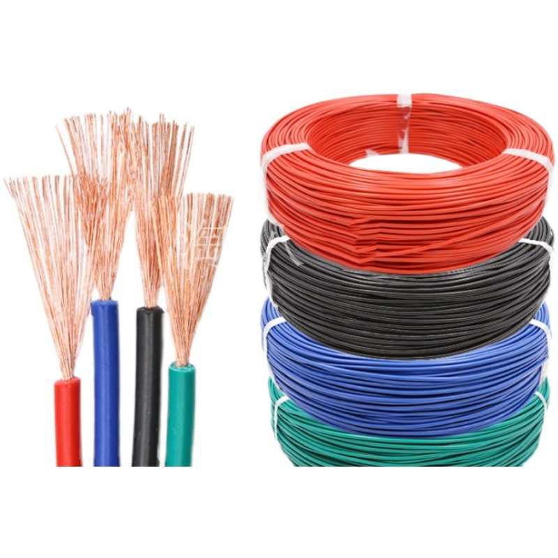RV PVC Electric Single Core Wire Multiple Strands Copper Cable 0.3mm2 0.5mm2 - HomeDIYer
