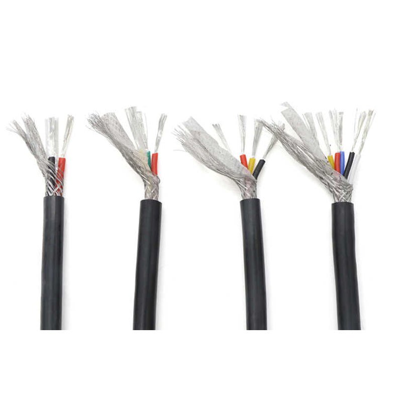 0.3mm² - 2.5mm² Soft Silicone Rubber Shielded Wire Cable Sheathed 2 3 4 6 Core,Black - HomeDIYer