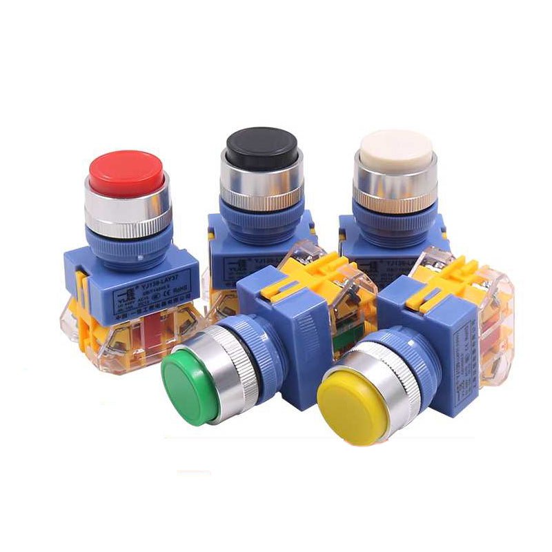 LAY37 22mm Drucktaster Druckschalter Taster Schalter Momentan/Verriegelungen - HomeDIYer