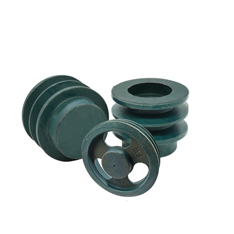 Double Groove Drive Pulley A Style Diameter 50 60 80 90 100 - 200 mm - HomeDIYer