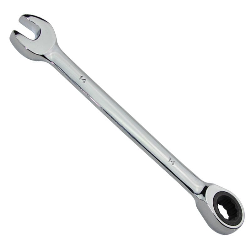 Reversible Cranked Offset Ratchet Combination Spanner Wrench - HomeDIYer