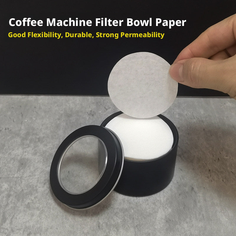 58mm Round Coffee Filter Paper – Universal Fit for Espresso Portafilter & Moka Pot