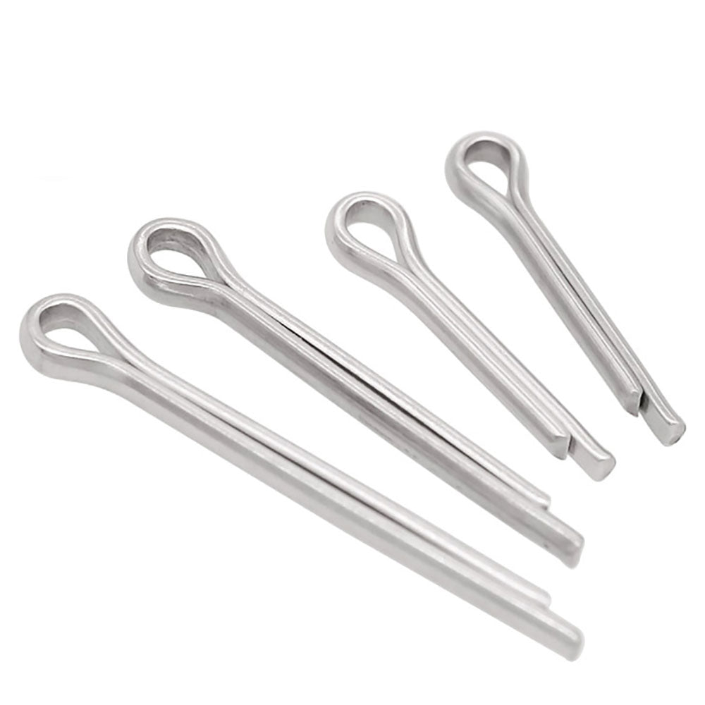 304 Stainless Steel Cotter Pins | M1 - M4 Split Pin Fastener Set 25pcs | HomeDIYer - HomeDIYer