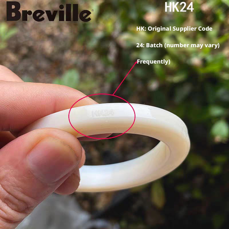 Breville Espresso Machine Group Head Seal Ring – Food Grade Silicone Gasket Replacement