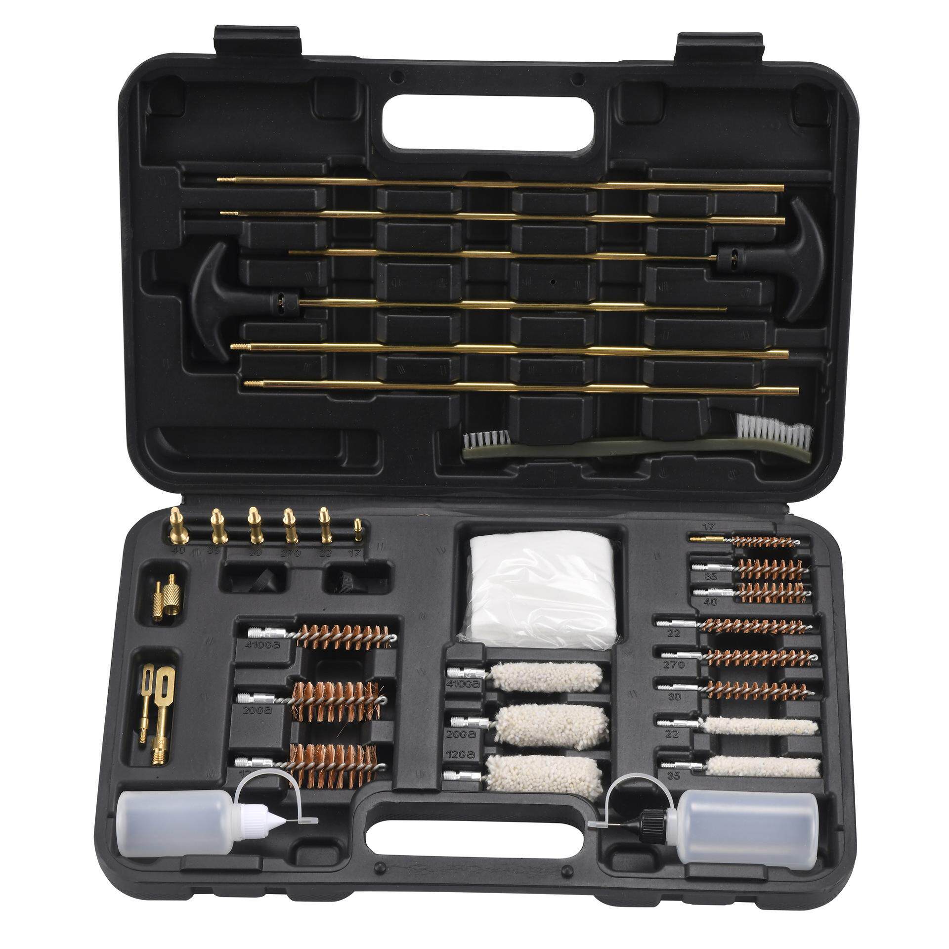 Gun Cleaning Kit Universal Gun Cleaner for Shotgun, Pistol, Rifle, All Guns with Lightweight Carrying Case