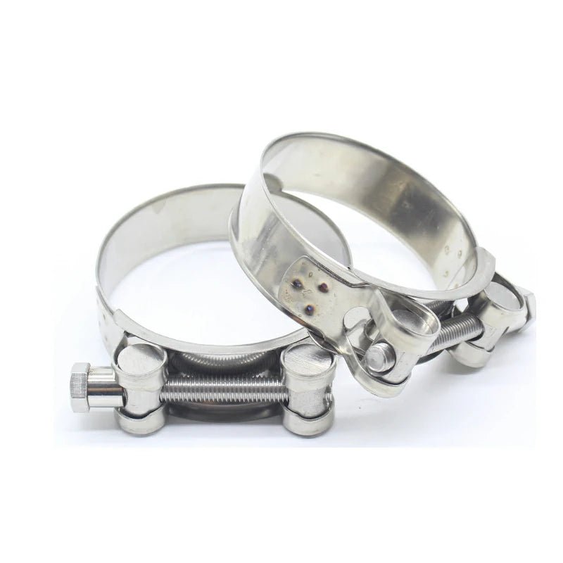 304 Stainless steel strengthens the clamp hose clamp Circular air water pipe Fuel hose clips of water pipe fasteners clamps - HomeDIYer