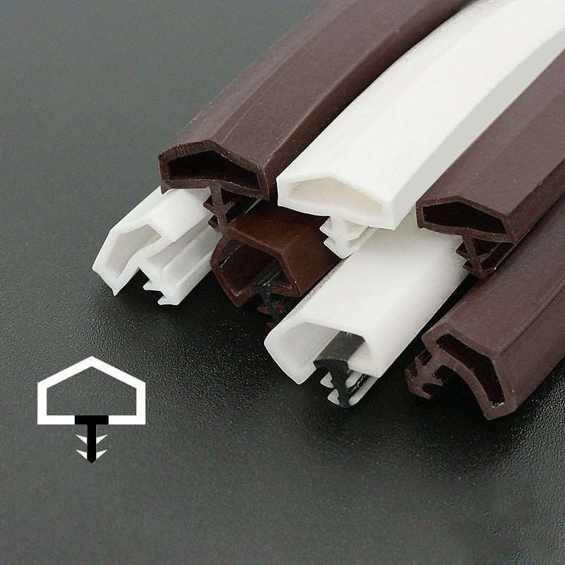 Wooden door seal Wooden Door Crash Bar Article Window Doors And Windows Sealing Trip Windproof Card Slot - HomeDIYer
