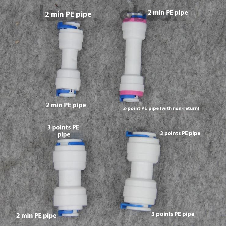 Water Filter Accessories Fast Direct Fast Straight Quick Coupling Extension Head,PP - HomeDIYer