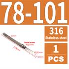 304/316 Stainless Steel Band Clamp 21 - 127mm for Magnetic Level Indicator & Pipes - HomeDIYer