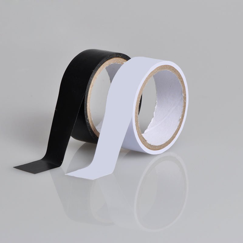 Black/White PVC Electrical Insulating 3 m Length 15 mm Wide Insulation Tape - HomeDIYer