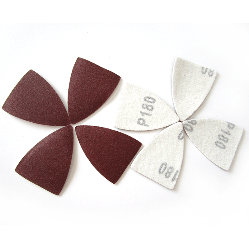 Multifunctional Finishing Hook and Loop Finger Triangles? Sandpaper 80 - 240 Grit - HomeDIYer