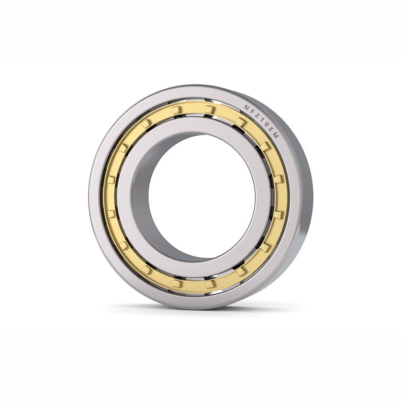 NF210EM Cylindrical Roller Bearing, 50x90x20mm, Chrome Steel - HomeDIYer