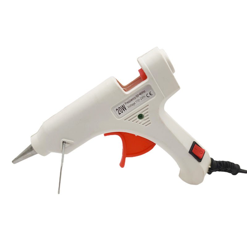 20 - Watt Hot Glue Gun with Full - Size Trigger — Fast Heating, Drip - Free Nozzle - HomeDIYer