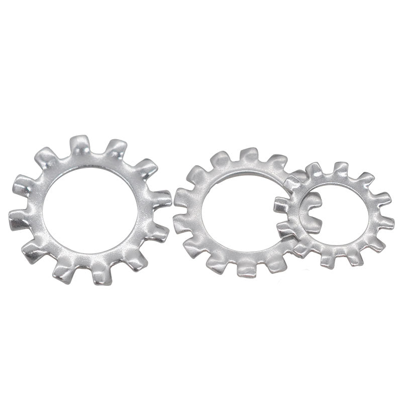 304 Stainless Steel Tooth Lock Washers M3 - M30(10pcs) - HomeDIYer
