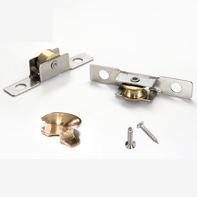 Aluminum screen door screen pulley 7mm stainless steel - HomeDIYer