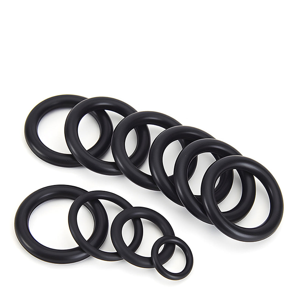 2.4mm Cross Section O-Rings NBR Nitrile Rubber 7mm - 200mm OD Oil Resistant Seal