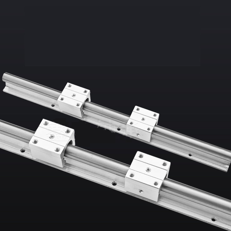 Fully Supported Linear Rail Guide Slide Shaft Rod - HomeDIYer