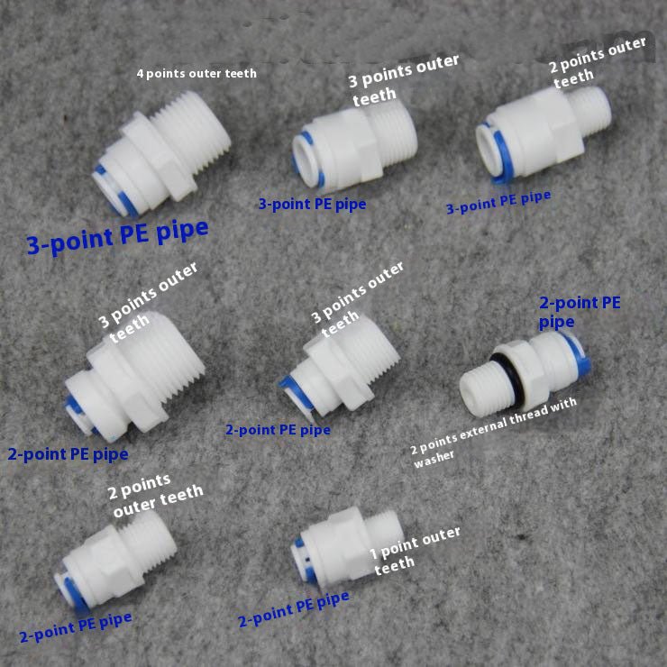Water Purifier Fittings Male Quick Coupling - HomeDIYer