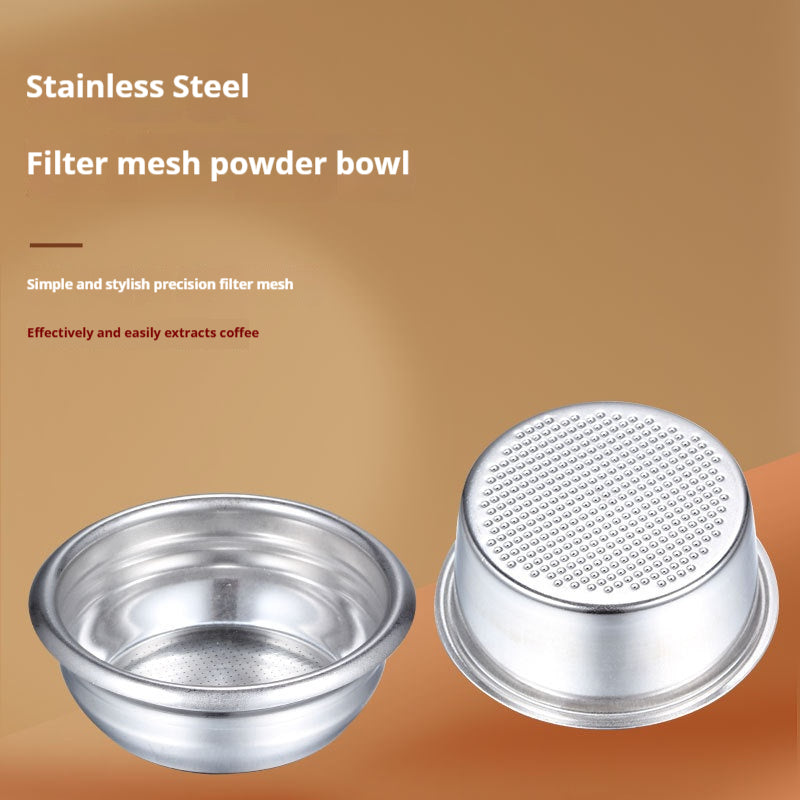 304 Stainless Steel Espresso Filter Basket – 51mm / 54mm / 58mm | Single & Double Shot Precision Portafilter Cup