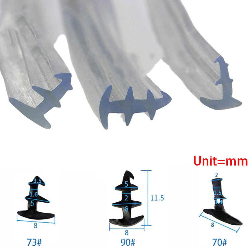 Window & Door Wedge Gasket Double Glazing Rubber Repair Seal - HomeDIYer