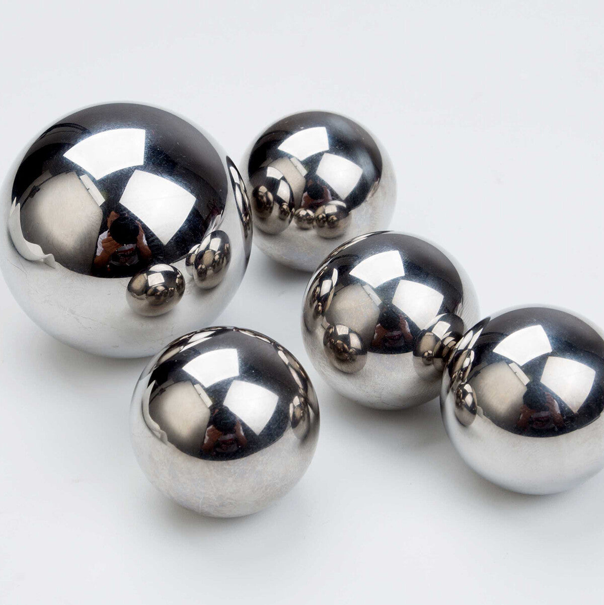 High-Quality AISI 440C Stainless Steel Ball Bearings (1mm-30mm), G10 Precision