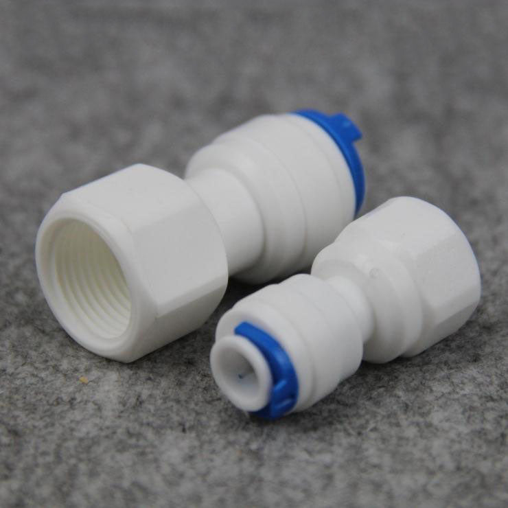 Water Purifier Fittings Female Quick Coupling,PP - HomeDIYer