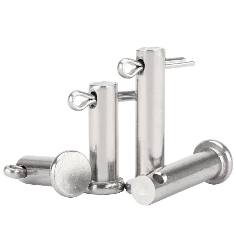 Clevis Pin with Hole 304 Stainless Steel M3 M4 M5 M6 M8 - HomeDIYer