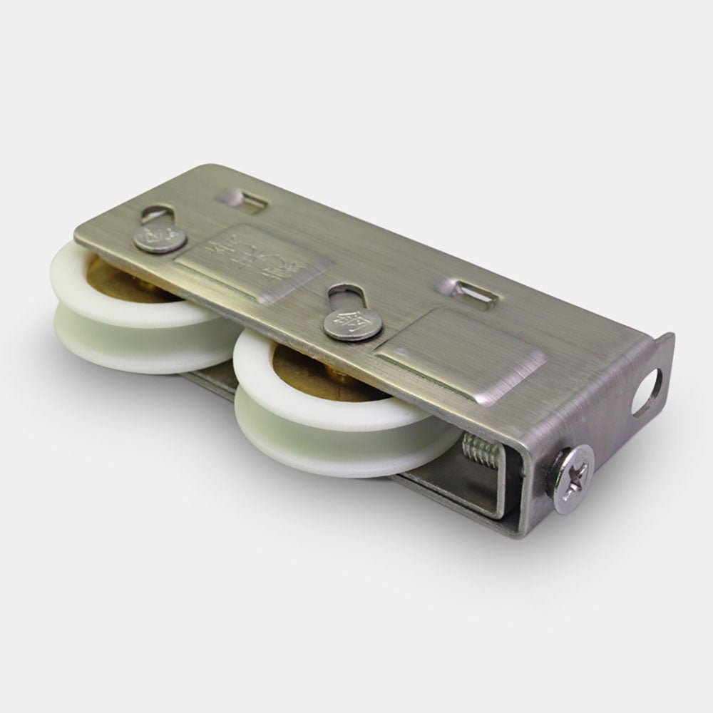 Floor sliding door casters - HomeDIYer