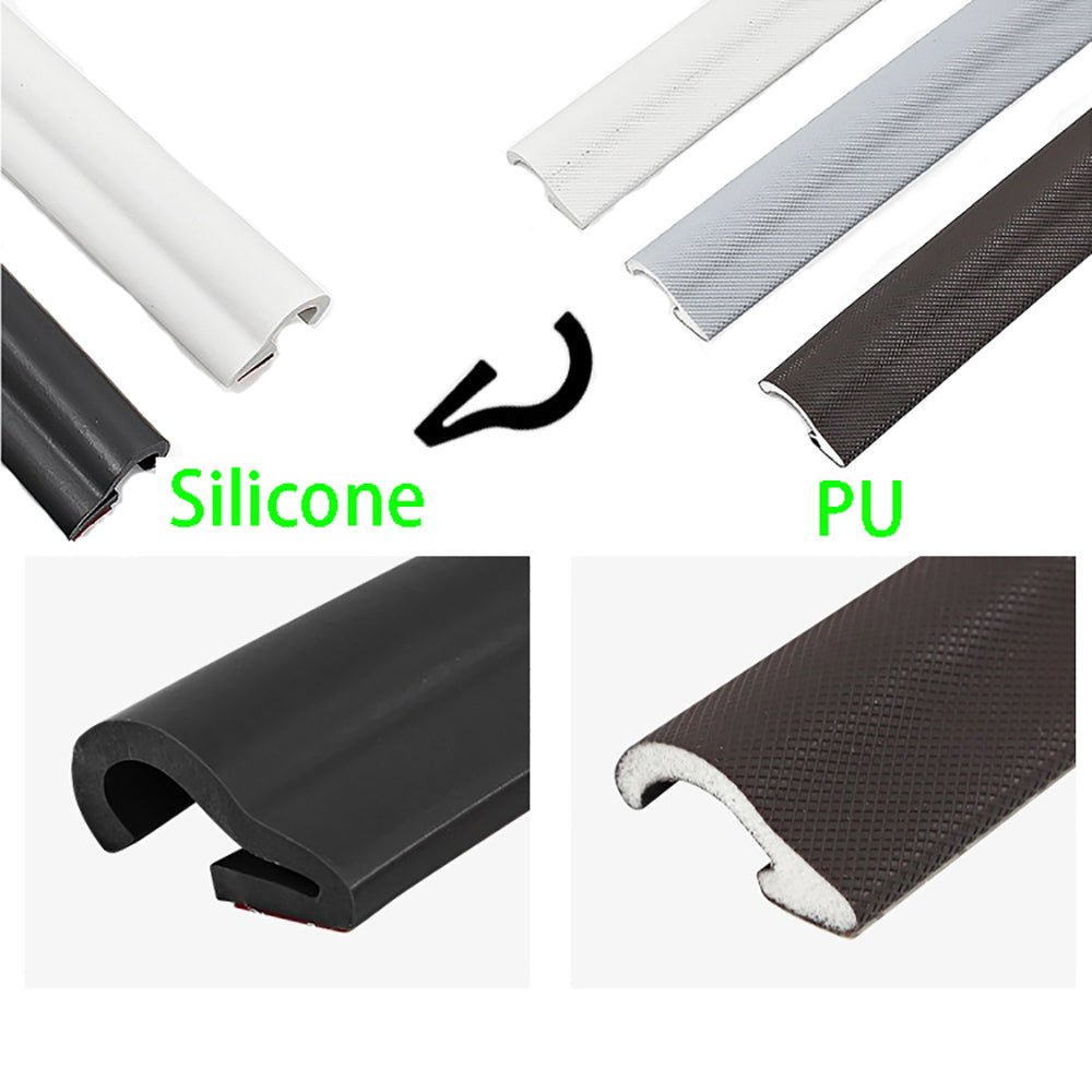 Self - Adhesive PU Silicone Seam Seal Tape Doors - HomeDIYer