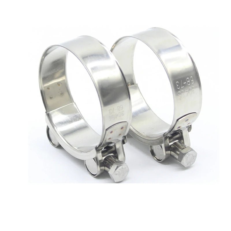 304 Stainless steel strengthens the clamp hose clamp Circular air water pipe Fuel hose clips of water pipe fasteners clamps - HomeDIYer