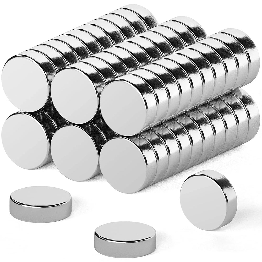Small Neodymium Magnets - Heavy Duty Rare Earth Fridge Magnets for Whiteboard, DIY Crafts, Office & Home Use | Double Sided Strong Magnets - HomeDIYer