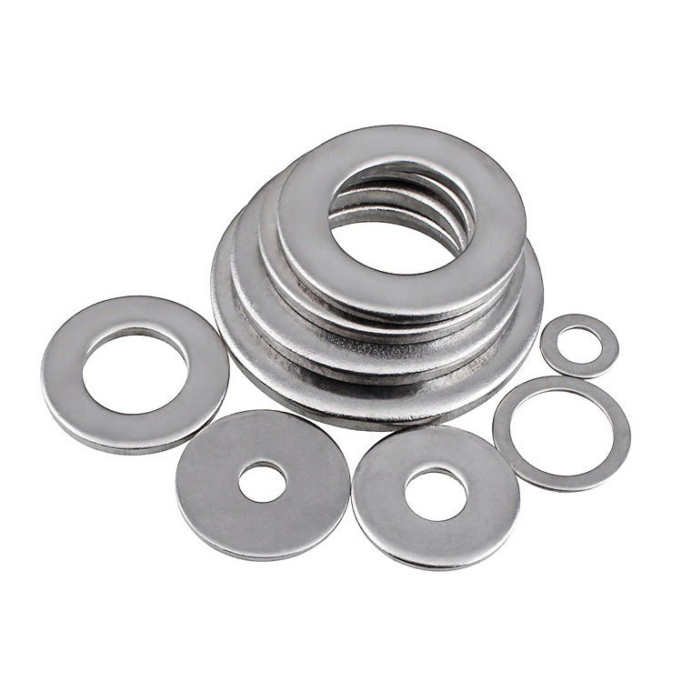 201 Stainless Steel Flat Washers M3 - M12(10pcs) - HomeDIYer