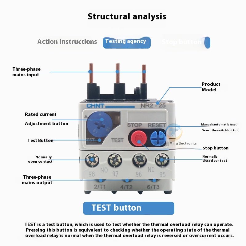 NR2 - 25 NR2 - 36 NR2 - 93 0.1 - 93A Thermal overload Relay - HomeDIYer