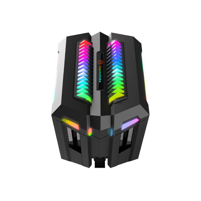 Tt T400 Tower CPU Cooler — 4 Heatpipes, ARGB PWM Fan, Dual-Tower Fins, Intel & AMD