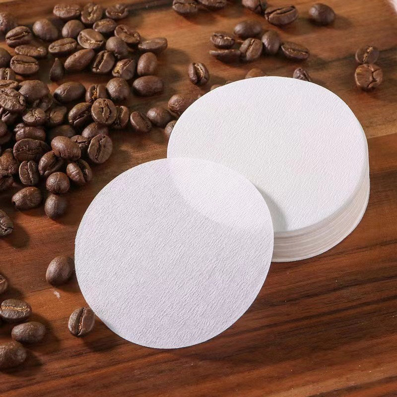 58mm Round Coffee Filter Paper – Universal Fit for Espresso Portafilter & Moka Pot