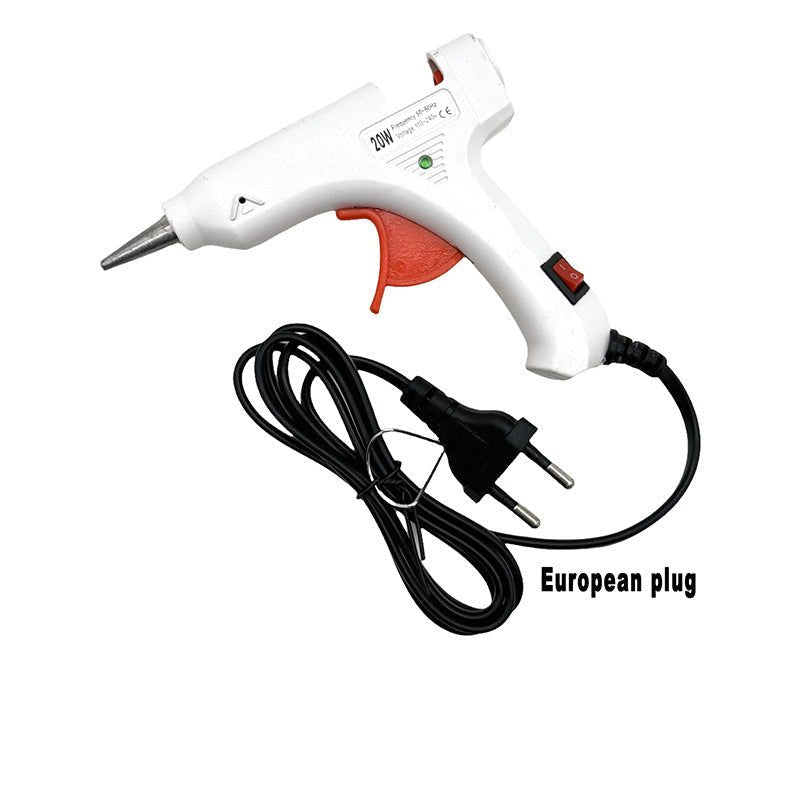 20 - Watt Hot Glue Gun with Full - Size Trigger — Fast Heating, Drip - Free Nozzle - HomeDIYer