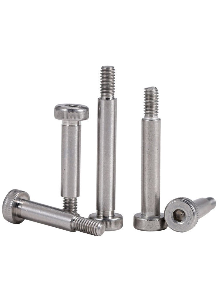 304 Stainless Steel Allen Knurled Socket Head Shoulder Screws M3 - M10 - HomeDIYer